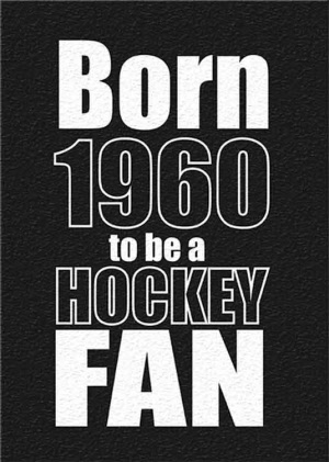 Born2be a Hockey FAN Shirt mit Geburtsjahr
