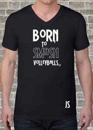 Born2Smash T-Shirt mit Initialen