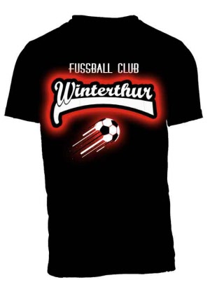 Fussball-T-Shirt mit deinem Namen & Nr.