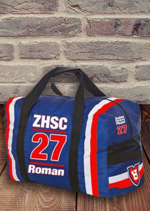 Swiss Hockey Player Eishockeytasche mit Namen & Nummer