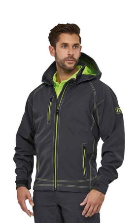TWOTONE PROTECH STRETCH SOFT SHELL grey-green