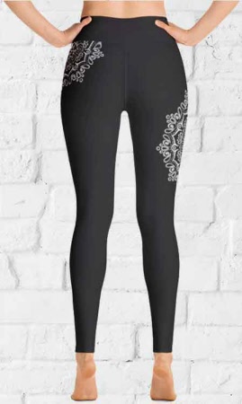 Volleyball-Leggings BRAZIL mit Namen und Nummer